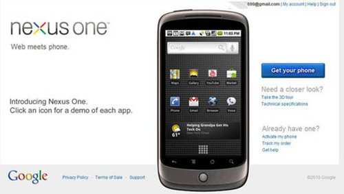 仅需3800元 谷歌Nexus One手机国内购买攻略