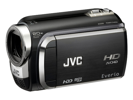 最小最轻硬盘摄像机 JVC HD300仅4800元 
