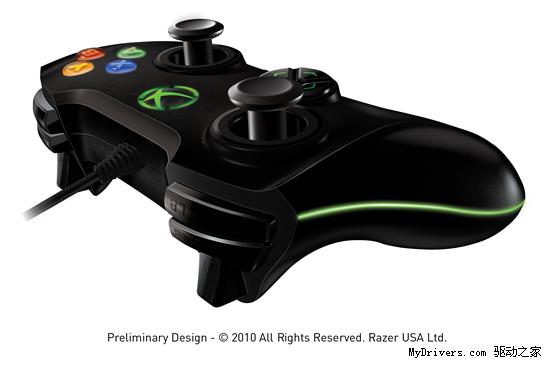 Razer进军主机市场 Xbox 360手柄耳机展示