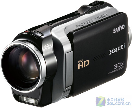 纤细机身30倍光变DV 三洋发布新品SH11 