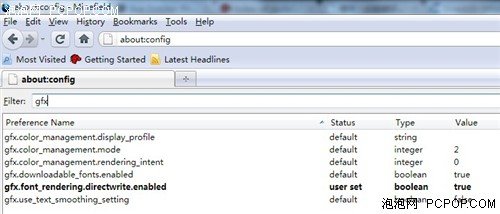 FireFox开发版本加入GPU加速文字渲染