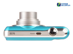 5倍光变27mm广角 金属卡片三星ES70评测 