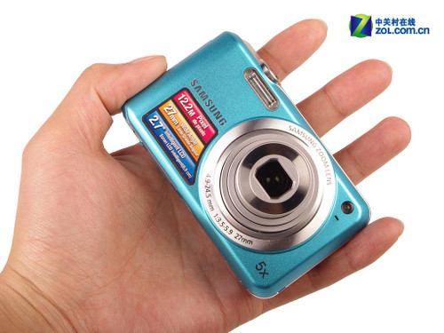 5倍光变27mm广角 金属卡片三星ES70评测 