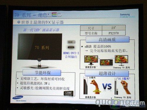 三星发布新系列液晶:LED/触摸/广视角(3)