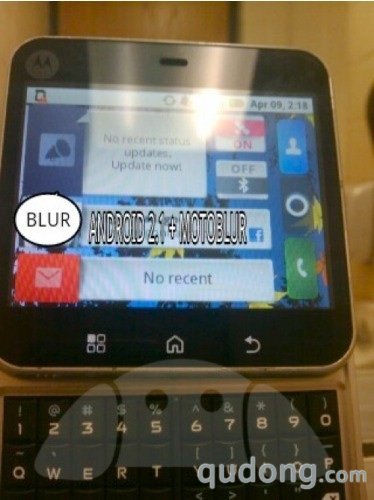 全球首款 MOTO方形滑盖谷歌手机曝光