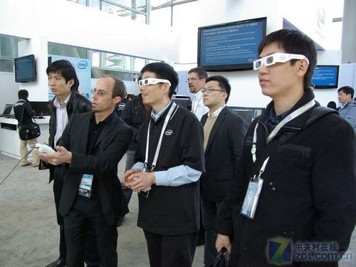 IDF2010：纸质眼镜也彩色 看特色3D解决方案