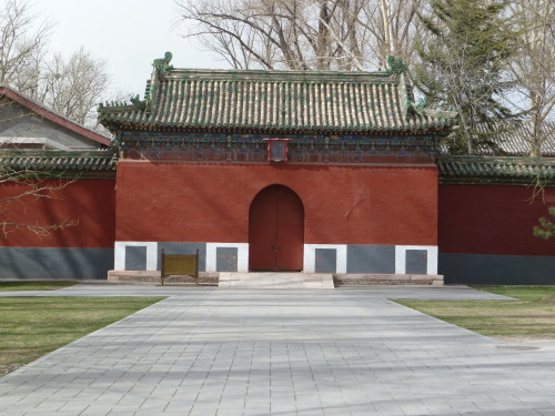 阳光、美女和古寺 松下新Lumix相机外拍 