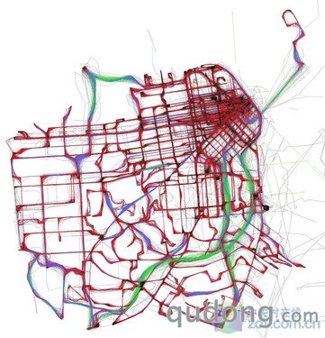 美国利用公交GPS建立城市交通数据库 