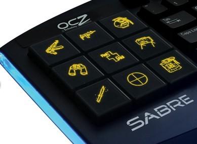 OCZSabre发布新品键盘独特键区设计