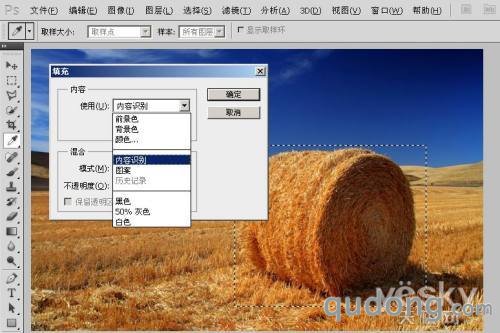 Photoshop CS5智能填充内容识别揭秘
