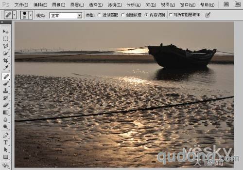 Photoshop CS5智能填充内容识别揭秘