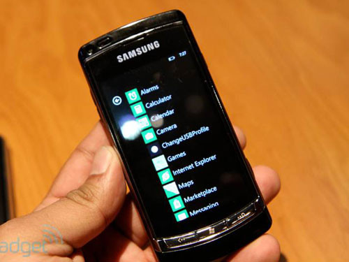 Windows Phone7热身 三星i8910探索测试
