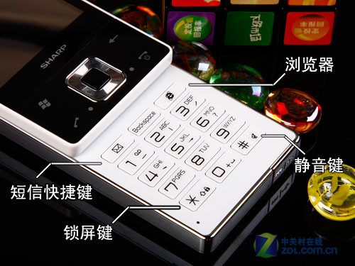 首款WM智能 W+G双模双待夏普SH81iUC图赏 