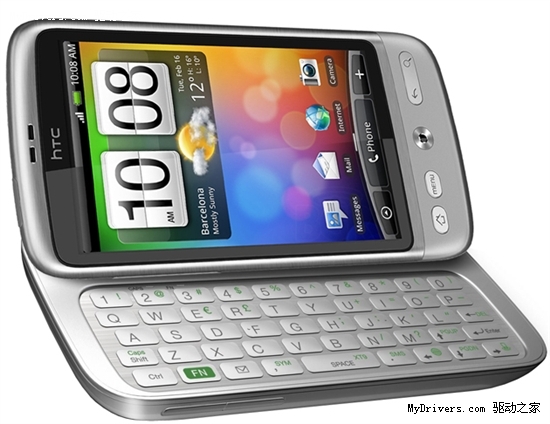 QWERTY全键盘 HTC Vision真机首次曝光