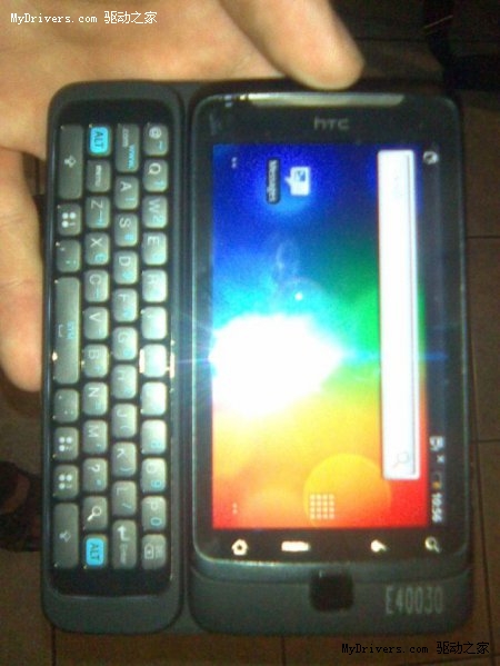 QWERTY全键盘 HTC Vision真机首次曝光