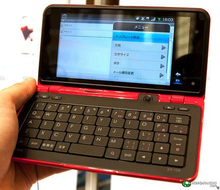 夏普首款Android 夏普SH-10B再次现身