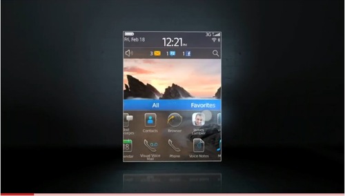 全新触控界面 黑莓OS 6最新特征曝光