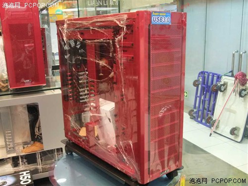 红色全塔铝箱！联力PC-A77FR新品到货 