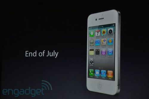 7月30日发售 白色版iPhone 4尘埃落定 