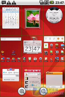 Android 2.1+15分屏EVDO 华为C8600评测 