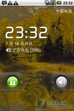 Android 2.1+15分屏EVDO 华为C8600评测 
