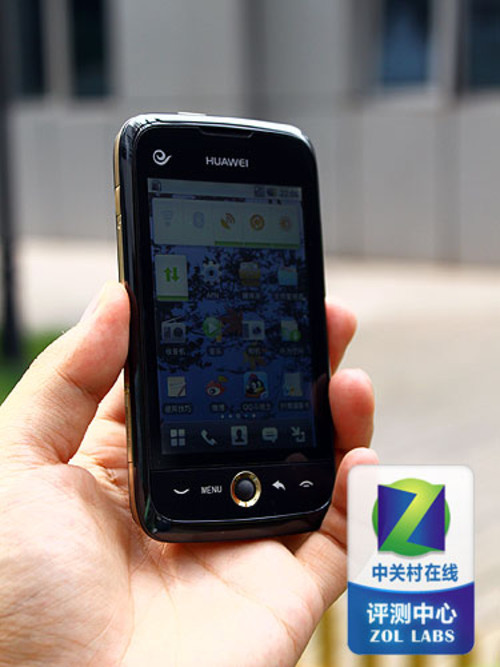 Android 2.1+15分屏EVDO 华为C8600评测 