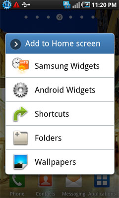 3.7寸超级AMOLED+Touchwiz3.0