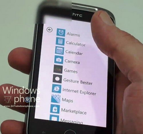 HTC首款WP7新机多图曝光