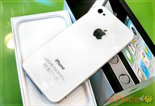 工厂泄露 白色iPhone 4港版真机亮相