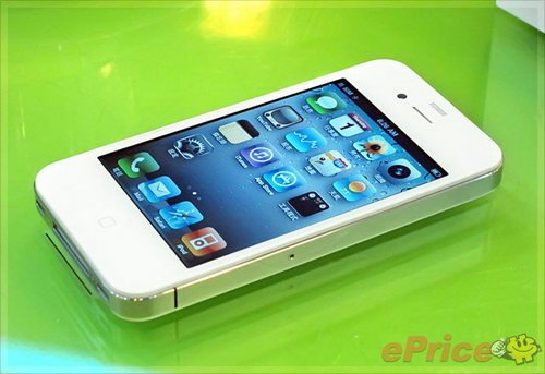 工厂泄露 白色iPhone 4港版真机亮相
