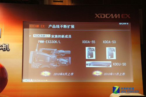 新介质高效率 索尼发布EX330存储卡DV  