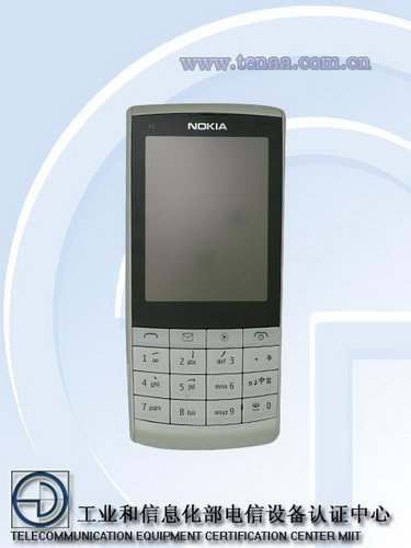 手写键盘双输入 诺基亚X3-02首次曝光