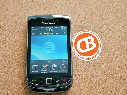 黑莓新一代机皇 Torch9800上市信息汇总