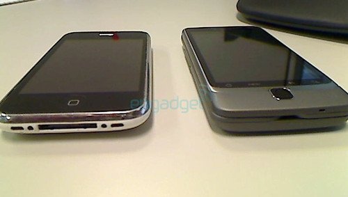 腾空QWERTY全键盘 HTC Vision曝清晰图