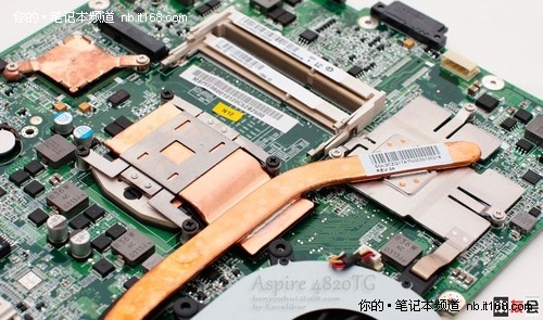 宏碁4820TG 主板介绍与各部件称重