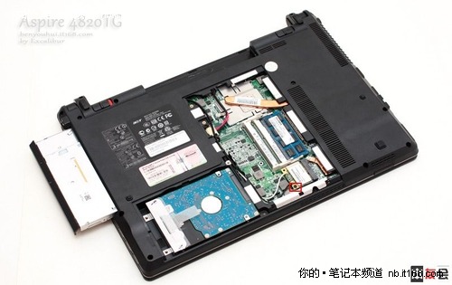 宏碁4820TG机身拆解
