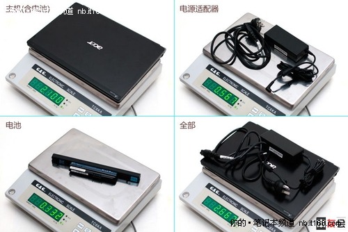 宏碁4820TG 主板介绍与各部件称重