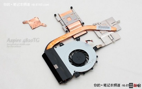 宏碁4820TG 主板介绍与各部件称重