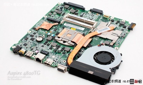 宏碁4820TG 主板介绍与各部件称重