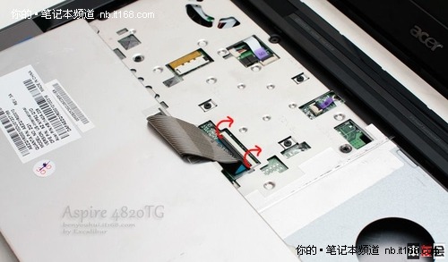 宏碁4820TG机身拆解