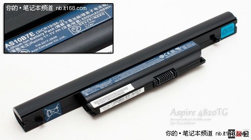 宏碁4820TG接口布局与配件