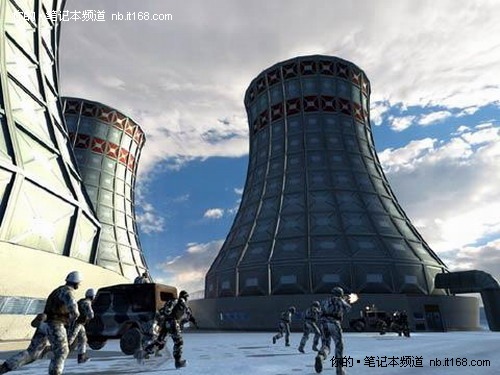 大型3D游戏 孤岛惊魂2与冲突世界测试