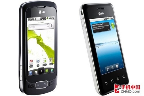 500万像素 LG推2款Android中端手机