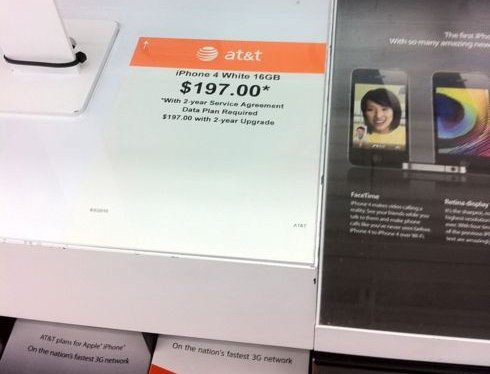 10月问世 苹果中国公布iPhone4白色版价格