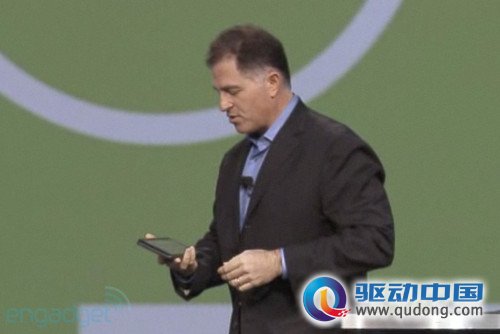 戴尔CEO展示7英寸Android系统平板(图) 