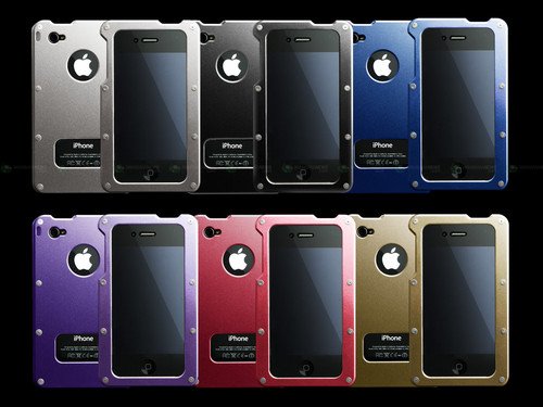 不输联立 Abee定制6色iPhone 4铝制壳