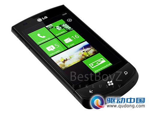 WP7智能旗舰终临近 LG E900官方图曝光