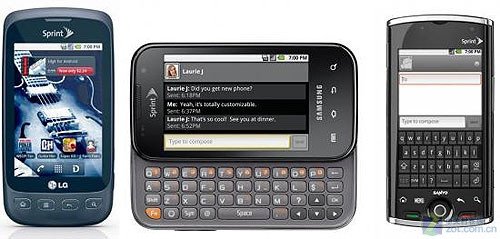 Android2.2主打 三星/LG/三洋发布新机