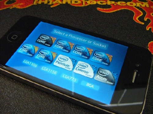Intel为iPhone推新应用 可查CPU全规格 