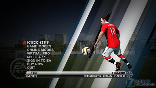 FIFA 11游戏测试 